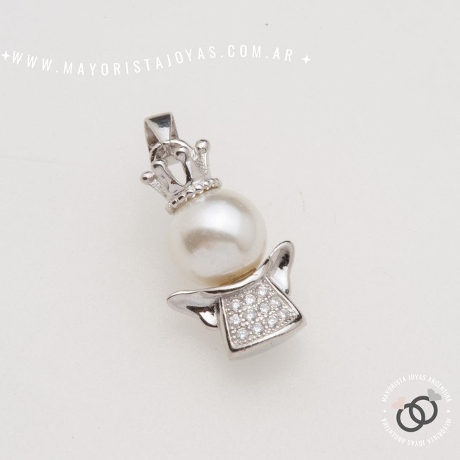 DIJE PLATA Y CUBIC (PDC0189)