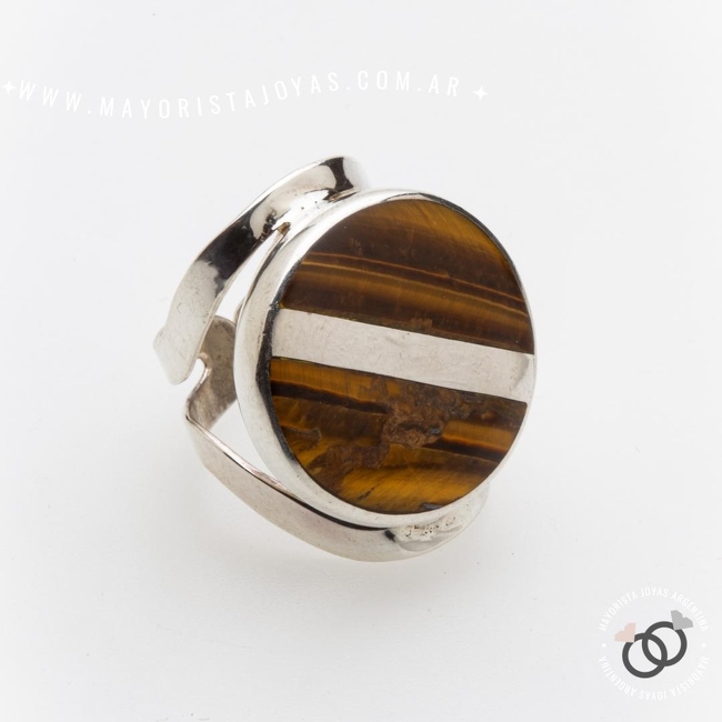 ANILLO PLATA Y PIEDRA (PAP0561)