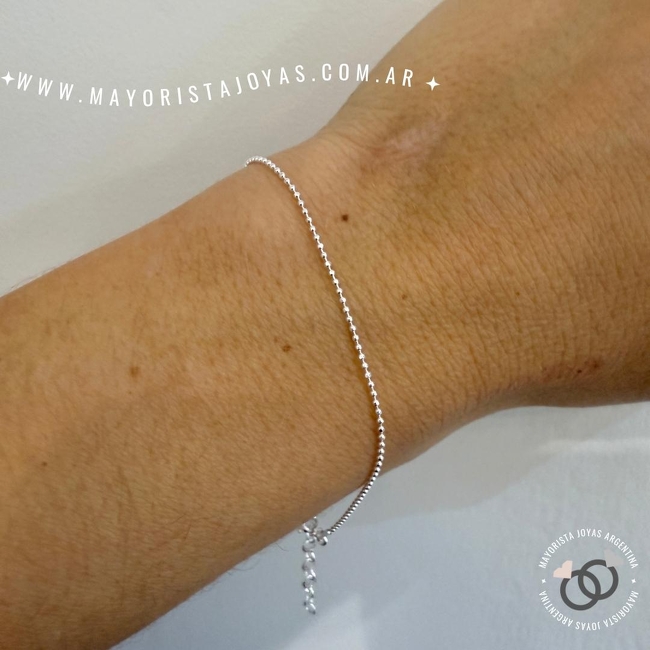 PULSERA PLATA LISA (PBL0304)