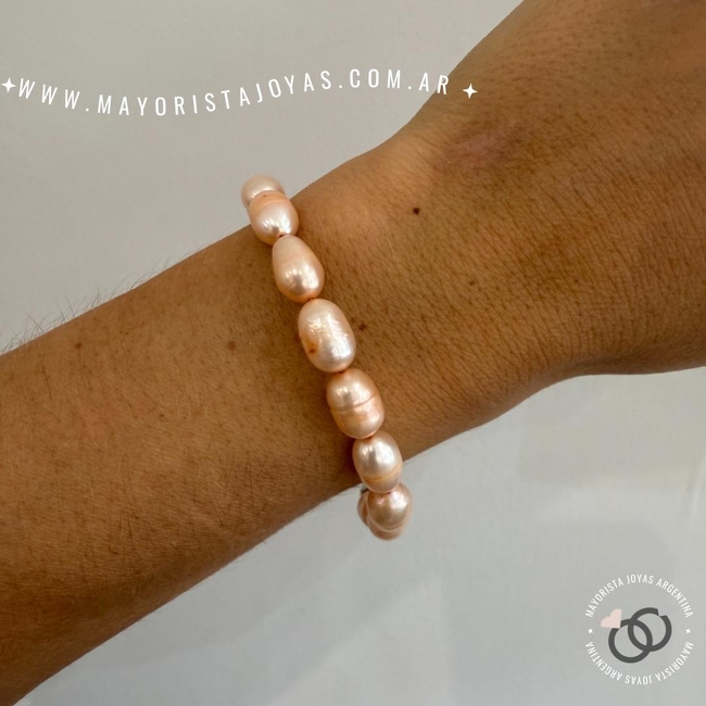 PULSERA PLATA Y PIEDRA (PBN0208)