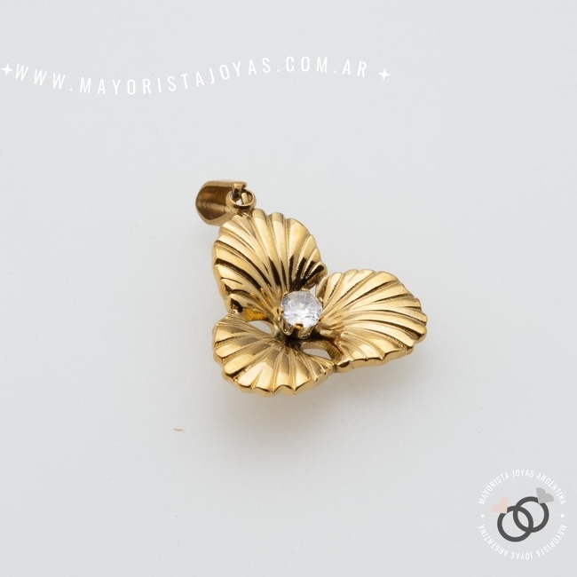 DIJE ACERO DORADO (DAD0182)