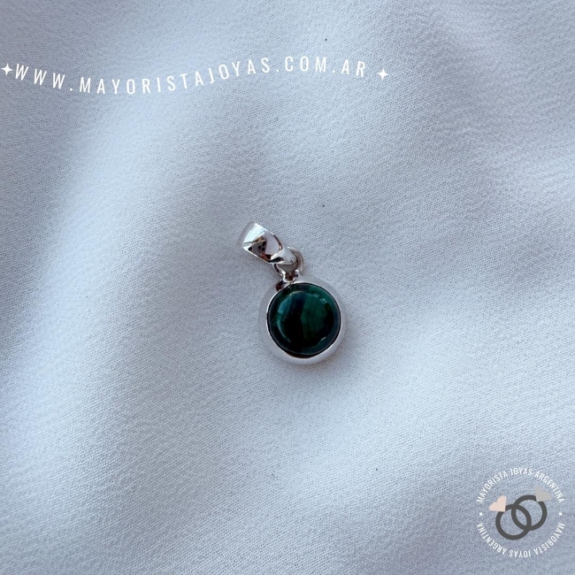 DIJE PLATA Y PIEDRA (PPD0288)