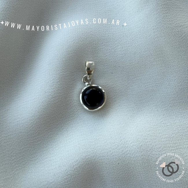 DIJE PLATA Y PIEDRA (PPD0289)