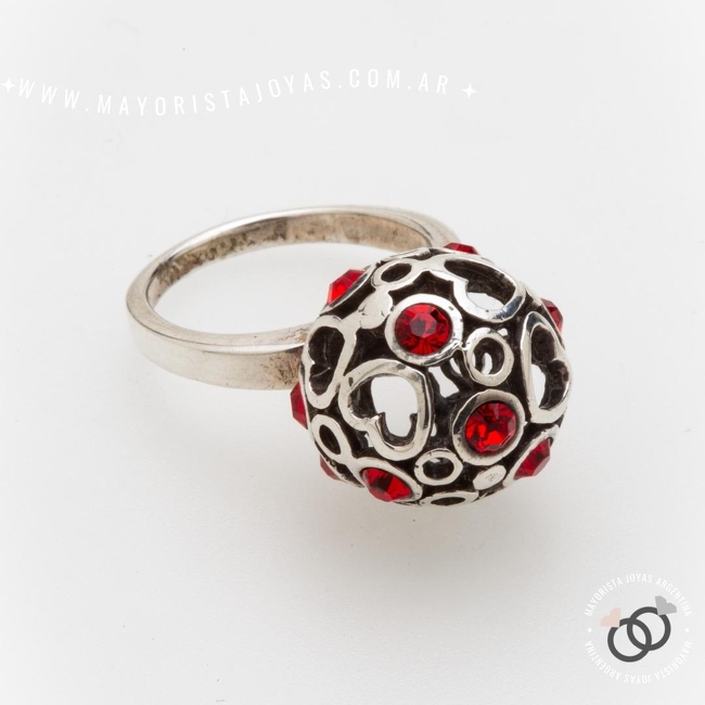 ANILLO PLATA Y CUBIC (PAC0437)