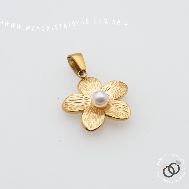 DIJE ACERO DORADO (DAD0183)