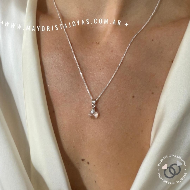 COLLAR PLATA Y CUBIC (PCC0144)