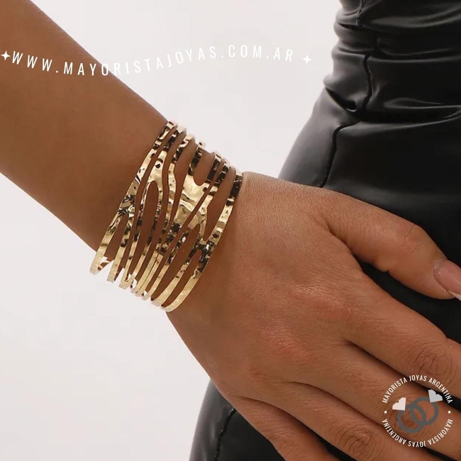 BRAZALETE ACERO QUIRURGICO (BAR0123)