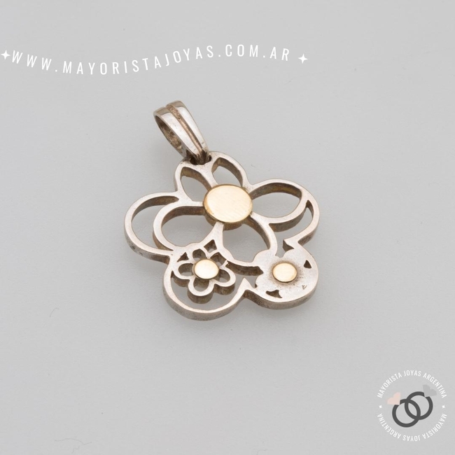 DIJE PLATA Y ORO (POD0191)