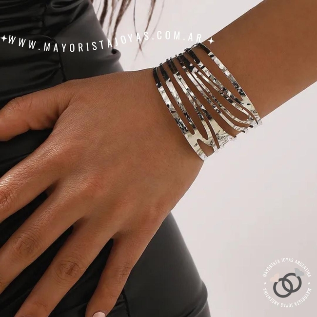 BRAZALETE ACERO QUIRURGICO (BAR0122)