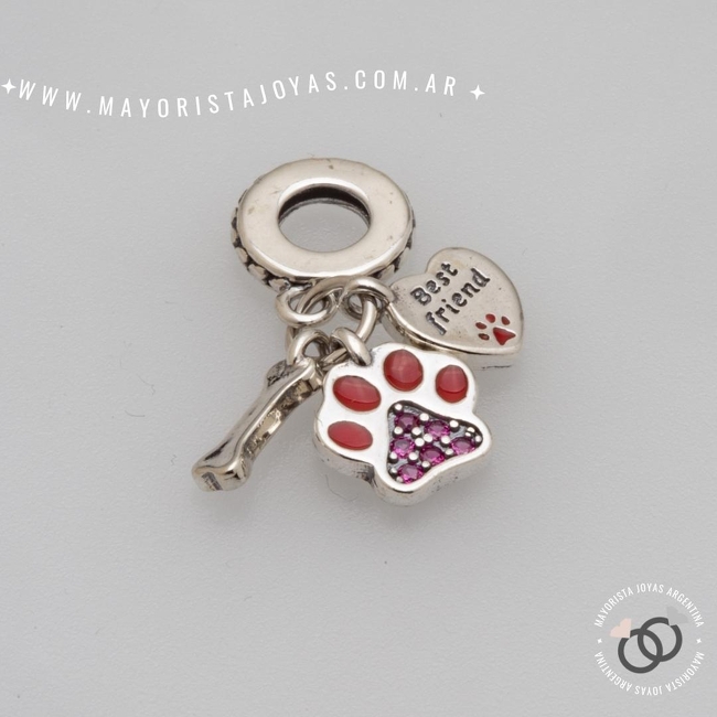 CHARMS PLATA Y CUBIC PARA PANDORA (PP0171)