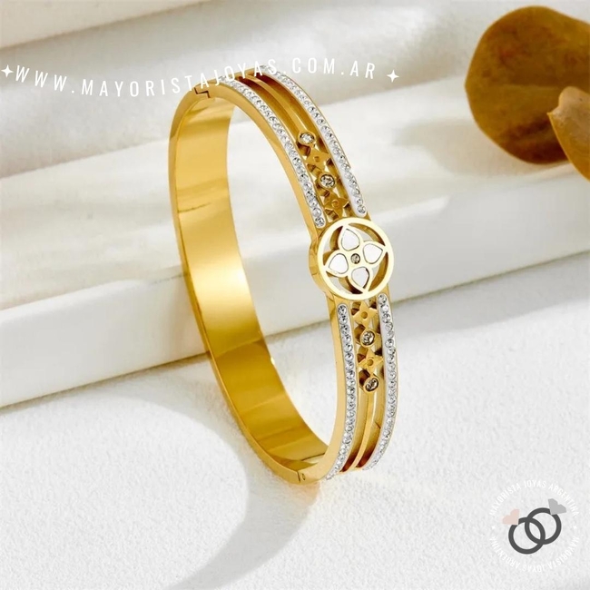 PULSERA DE ACERO RIGIDA (BAR0076)