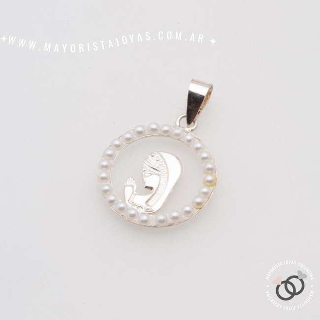 DIJE PLATA Y PIEDRA (PPD0314)