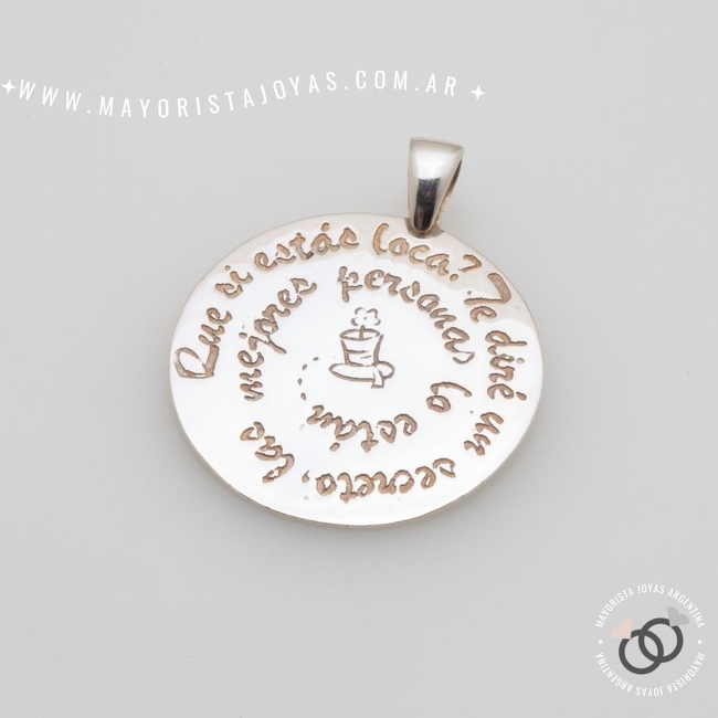 DIJE PLATA LISA (PDL0166)