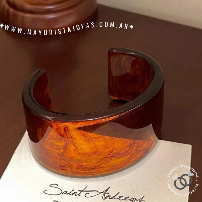BRAZALETE CAREY SINTETICO (BAR0102)