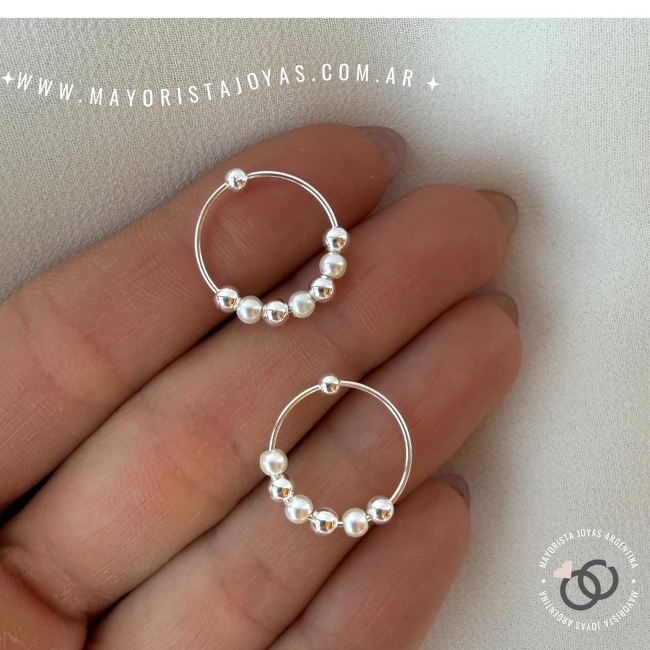 ARGOLLAS PLATA LISA (PHL0208)