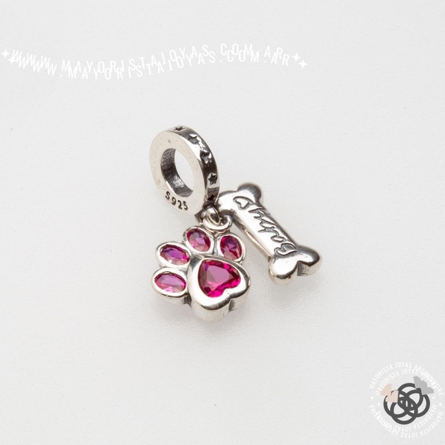 CHARMS PLATA Y CUBIC PARA PANDORA (PP0157)