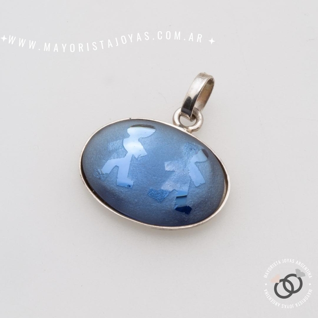 DIJE PLATA Y CRISTAL (PDC0225)