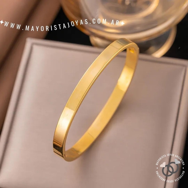 PULSERA DE ACERO RIGIDA (BAR0085)