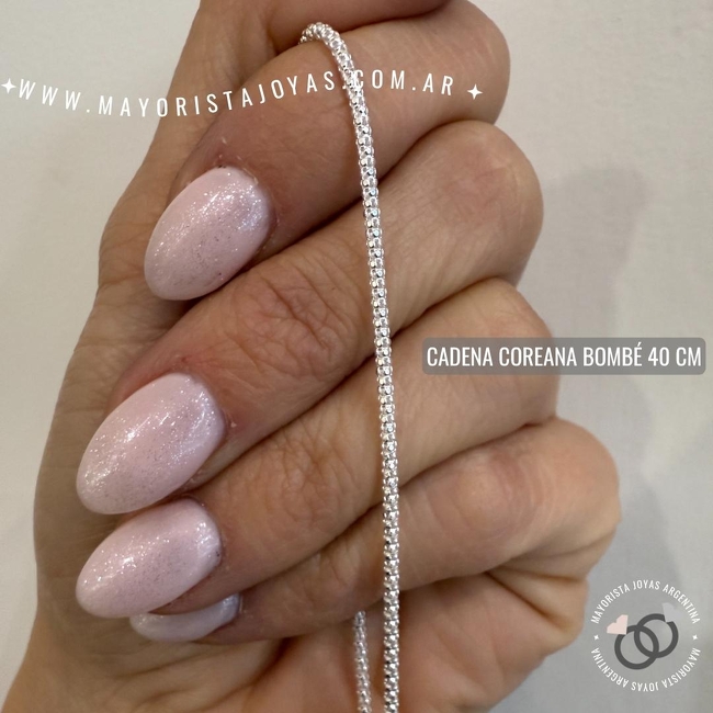 CADENA PLATA 40CM (PCI0099)