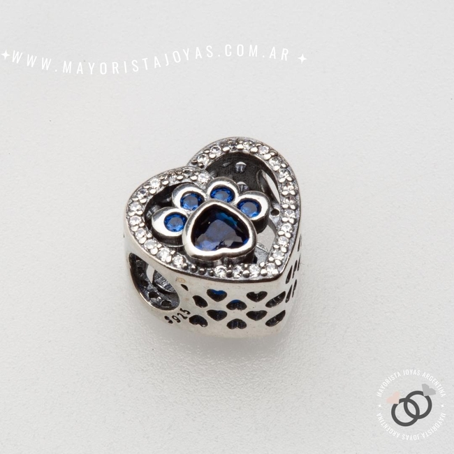 CHARMS PLATA Y CUBIC PARA PANDORA (PP0090)