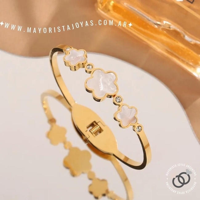 PULSERA DE ACERO RIGIDA (BAR0082)