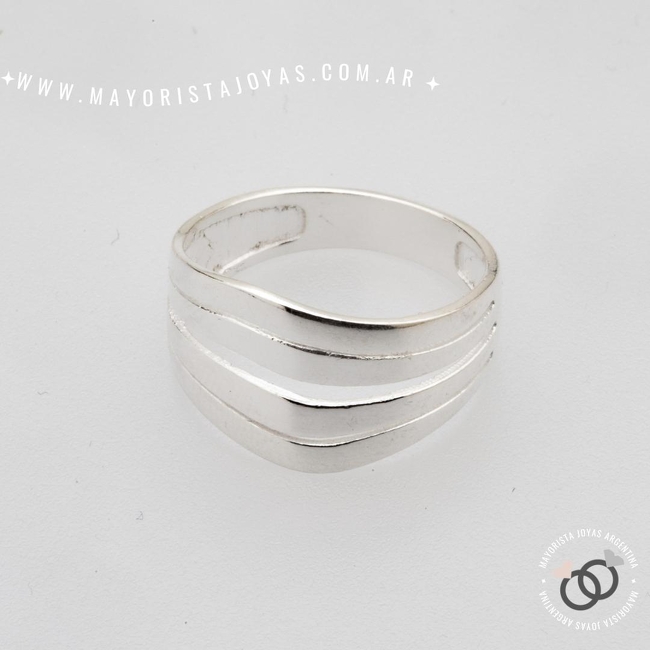 ANILLO PLATA LISA (PAL0347)