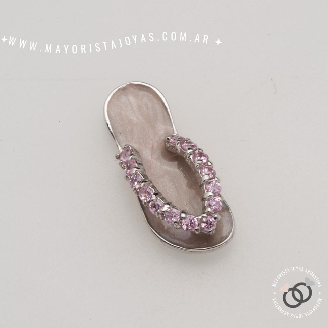 DIJE PLATA Y CUBIC (PDC0196)