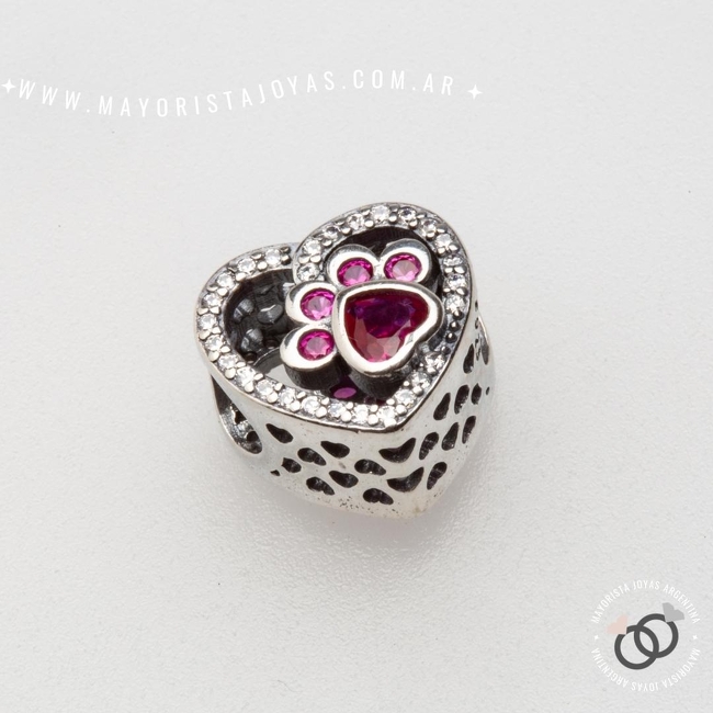 CHARMS PLATA Y CUBIC PARA PANDORA (PP0091)