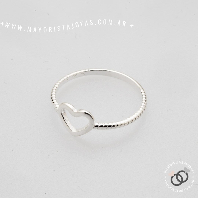 ANILLO PLATA LISA (PAL0370)