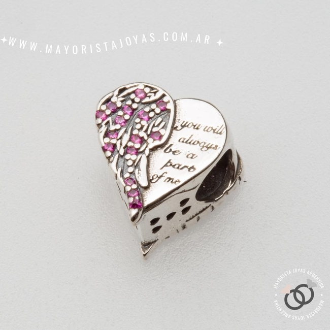 CHARMS PLATA Y CUBIC PARA PANDORA (PP0124)