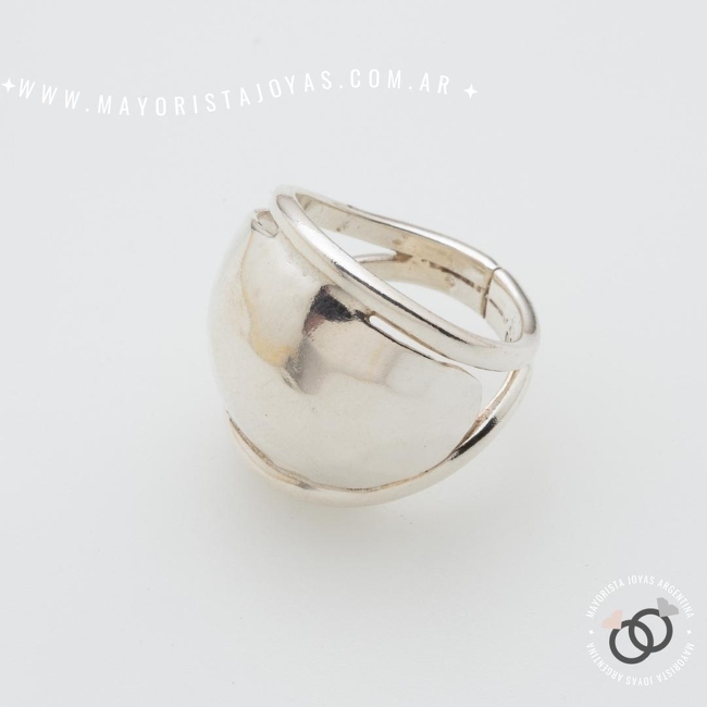 ANILLO PLATA LISA (PAL0398)