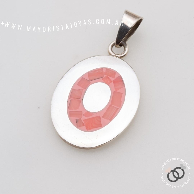 DIJE PLATA Y PIEDRA (PPD0321)