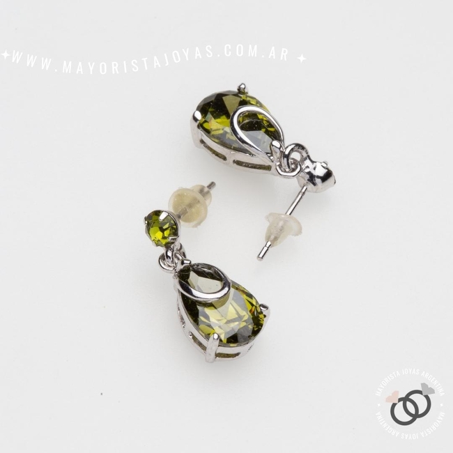 PENDIENTES CON CRISTAL (MPC0326)