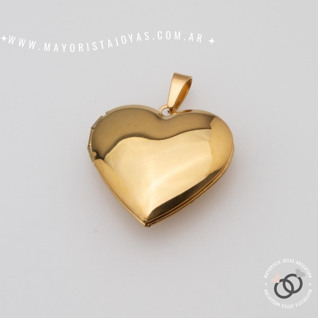 DIJE ACERO DORADO (DAD0184)