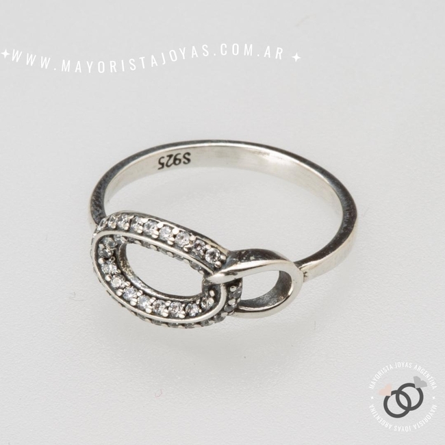 ANILLO PLATA Y CUBIC (PAC0349)