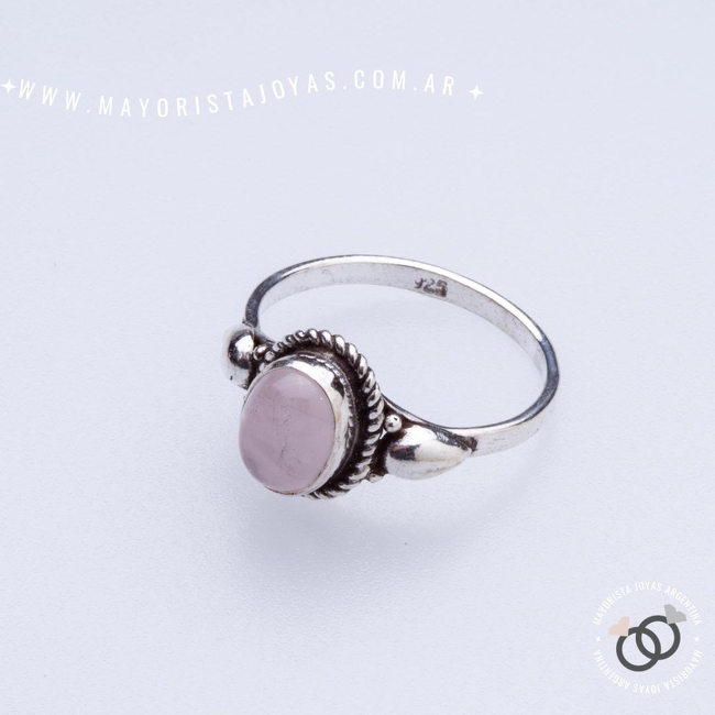 ANILLO PLATA Y PIEDRA (PAP0381)