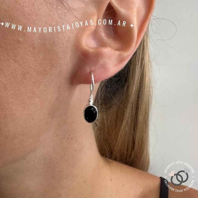 AROS PLATA Y PIEDRA (PPN0213)