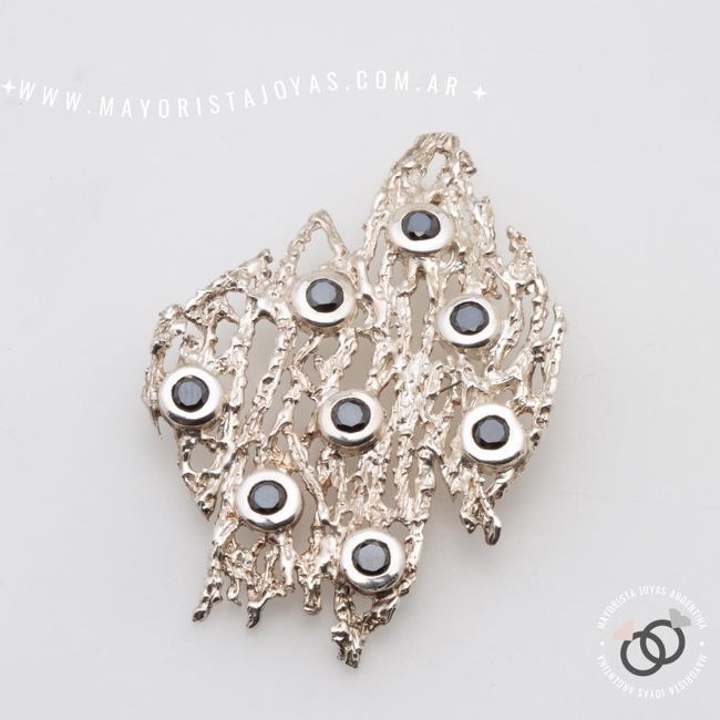 DIJE PLATA Y PIEDRA (PPD0325)