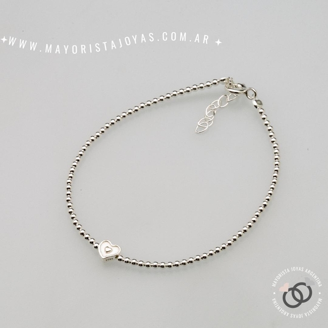 PULSERA PLATA LISA (PBL0263)