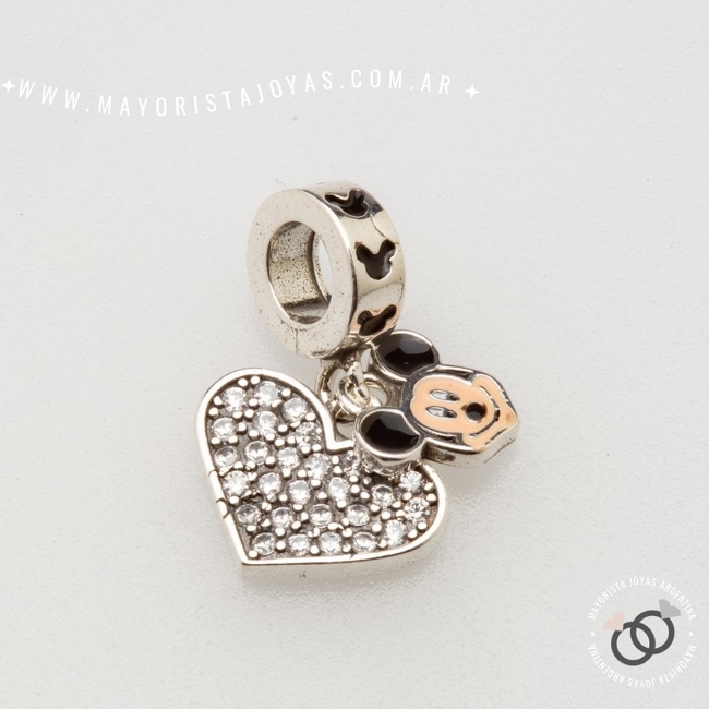 CHARMS PLATA Y CUBIC PARA PANDORA (PP0139)