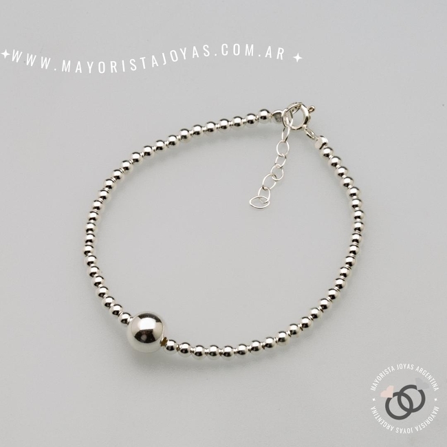 PULSERA PLATA LISA (PBL0266)