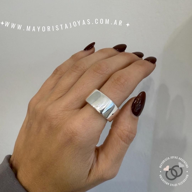 ANILLO PLATA ELECTRO (PAE0158)