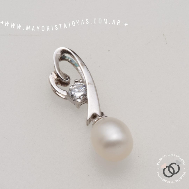 DIJE PLATA Y CUBIC (PDC0210)