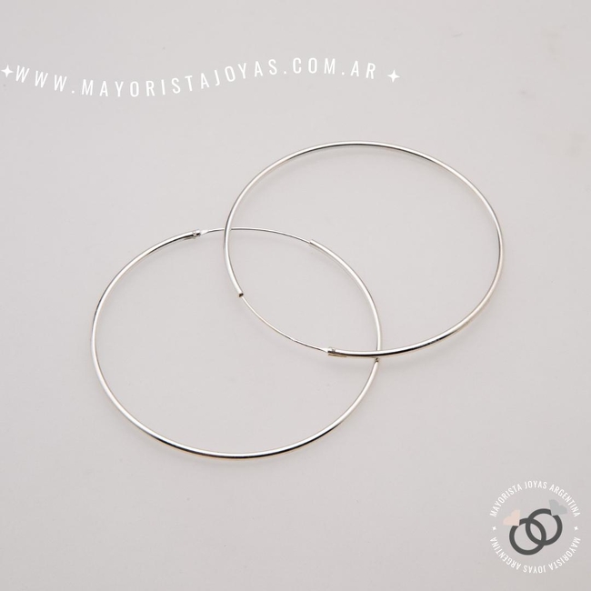 ARGOLLAS PLATA LISA (PHL0214)
