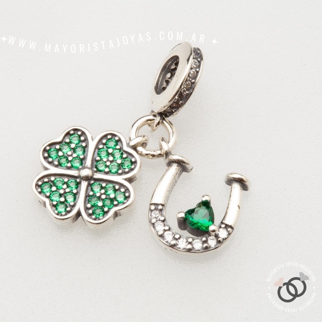 CHARMS PLATA Y CUBIC PARA PANDORA (PP0160)