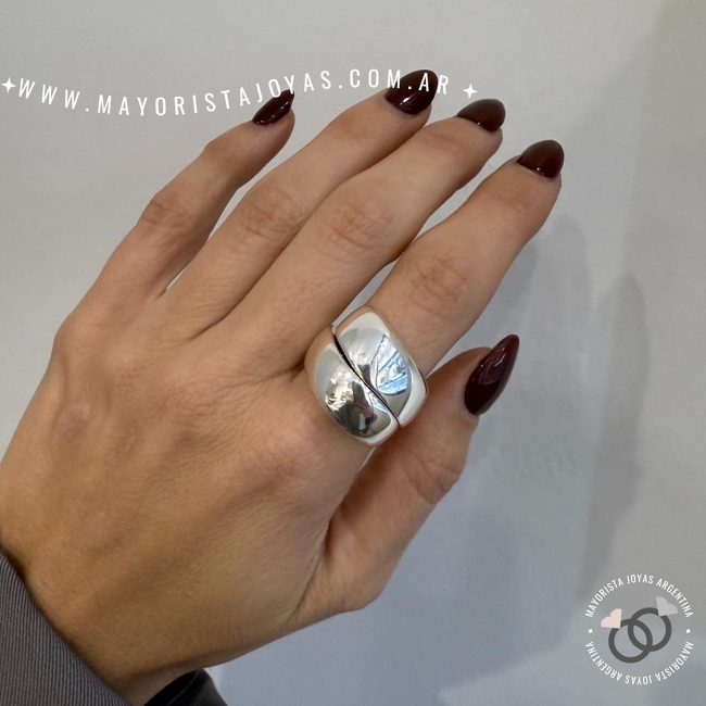 ANILLO PLATA ELECTRO (PAE0157)