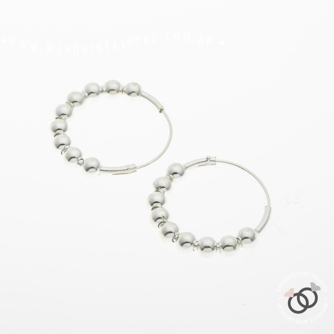 ARGOLLAS PLATA LISA (PHL0206)