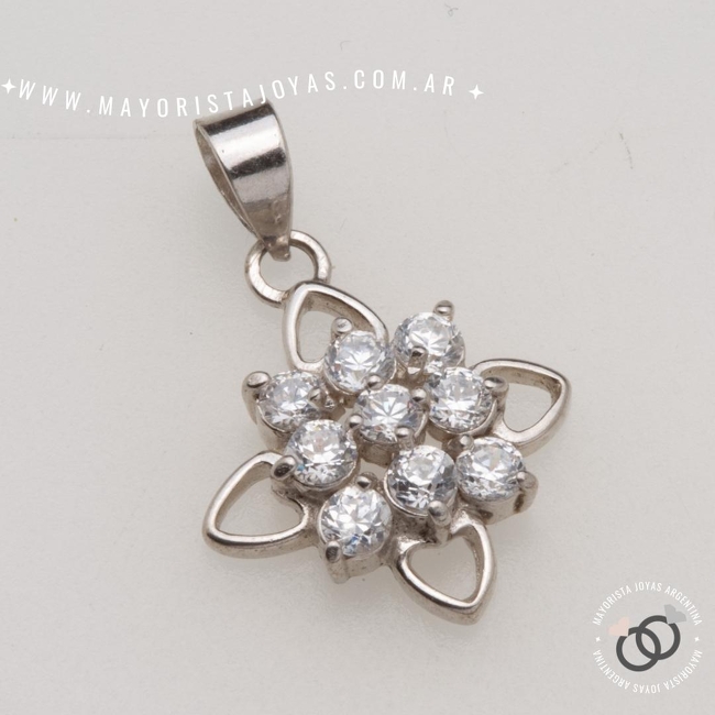 DIJE PLATA Y CUBIC (PDC0213)