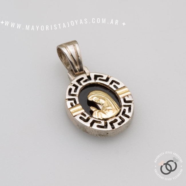 DIJE PLATA Y ORO (POD0218)