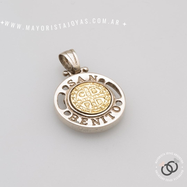 DIJE PLATA Y ORO (POD0220)